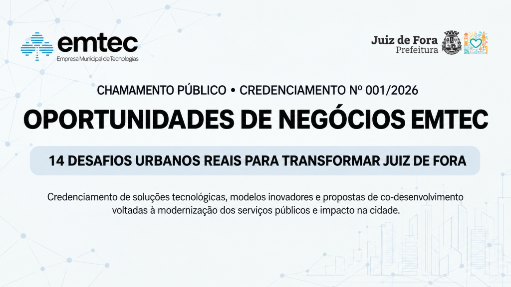 Como podemos solucionar desafios reais de alimentação escolar, mobilidade urbana e gestão pública em Juiz de Fora por meio de tecnologias inovadoras?